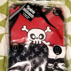 Spencer's Baby 3 piece Rock N Roll Baby Set, 0-6